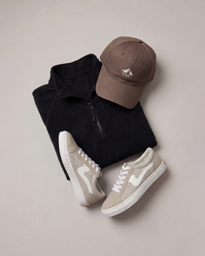 Combo: Buzo Polar + Calzado + Gorro + Cinto