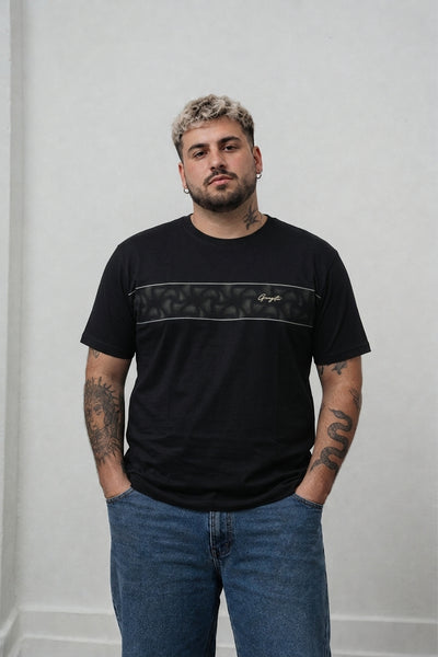 Remera Stripe Plus Size