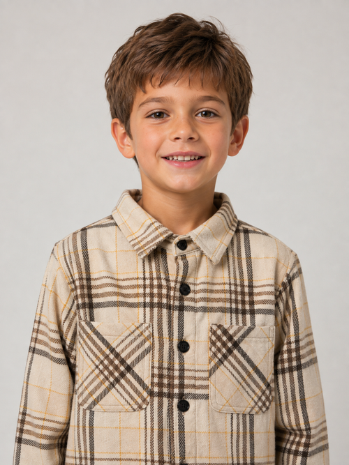 Camisa de Franela Infantil