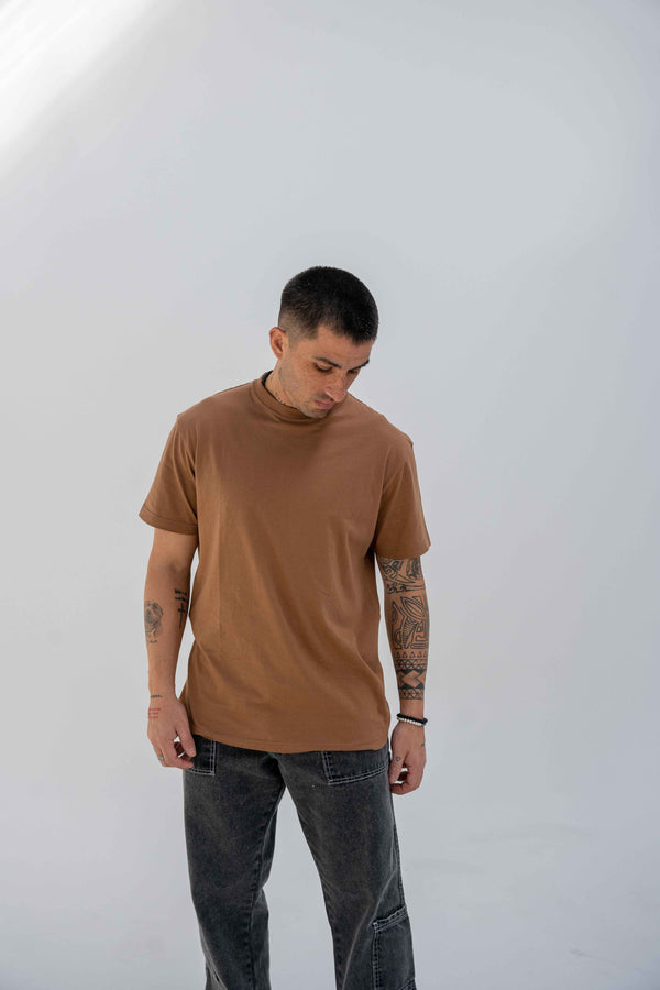 Remera Lisa Cafe