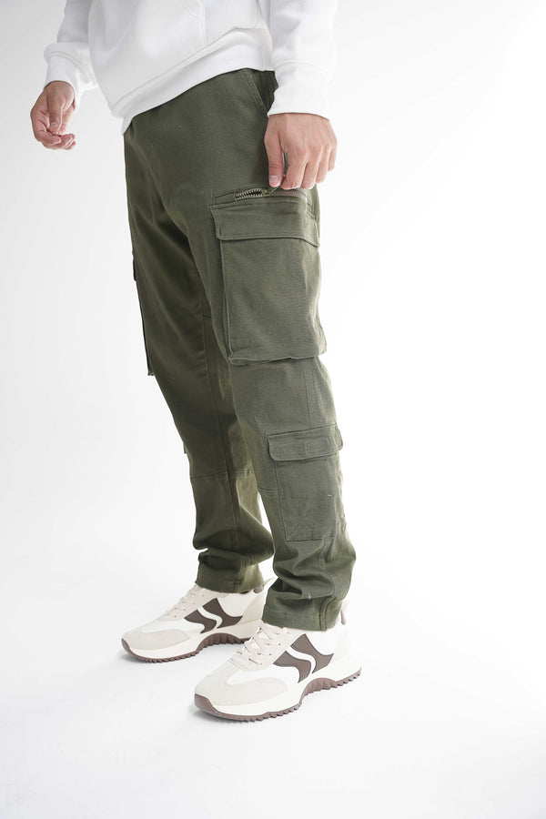 Pantalon cargo Lean