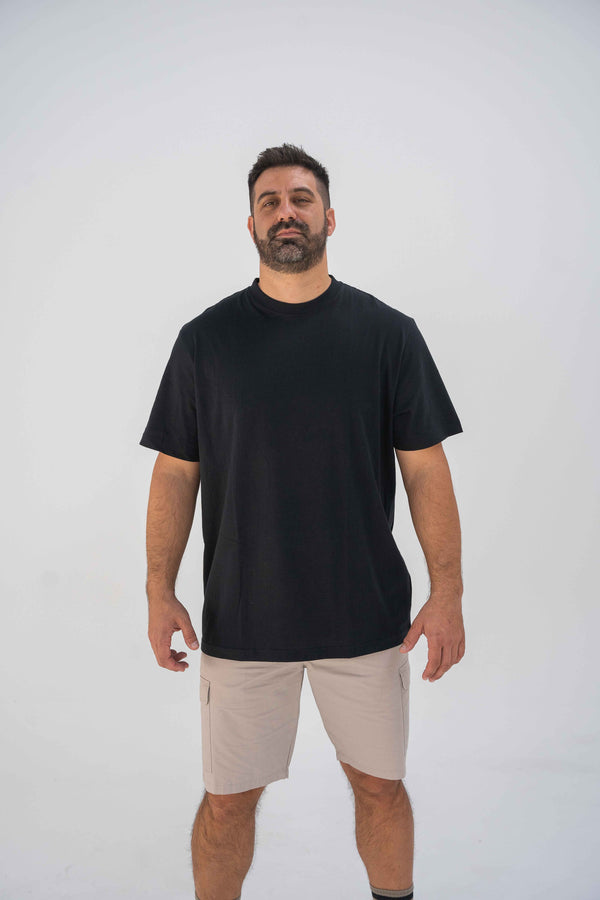 Remera Lisa Negra