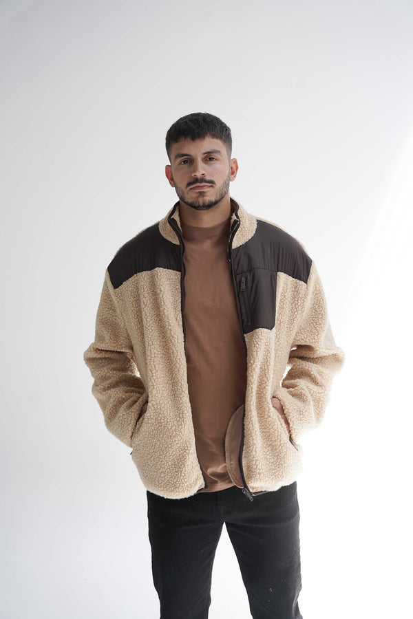 Campera de sherpa T-bone
