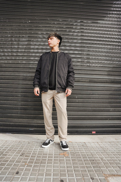 Chaqueta Bomber Neutral