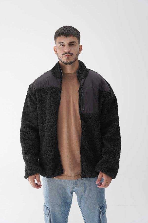 Campera de sherpa T-bone