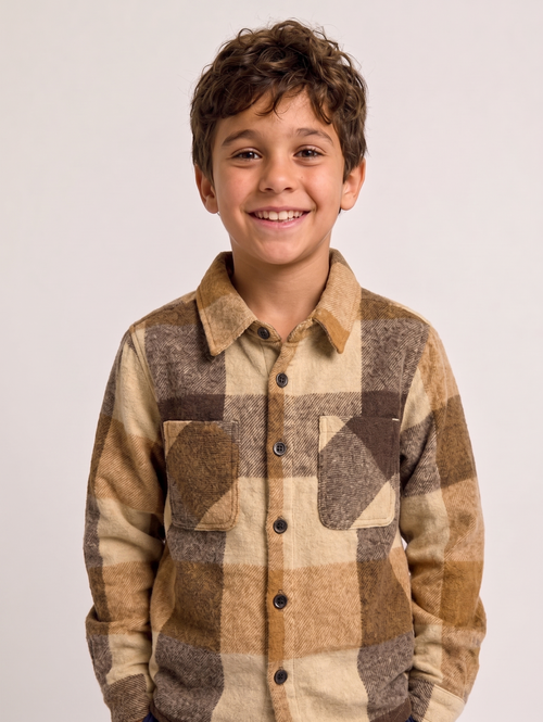 Camisa de Franela Infantil