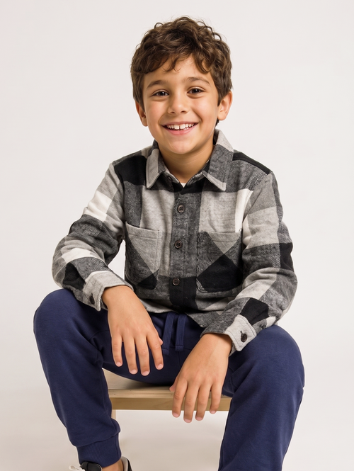 Camisa de Franela Infantil