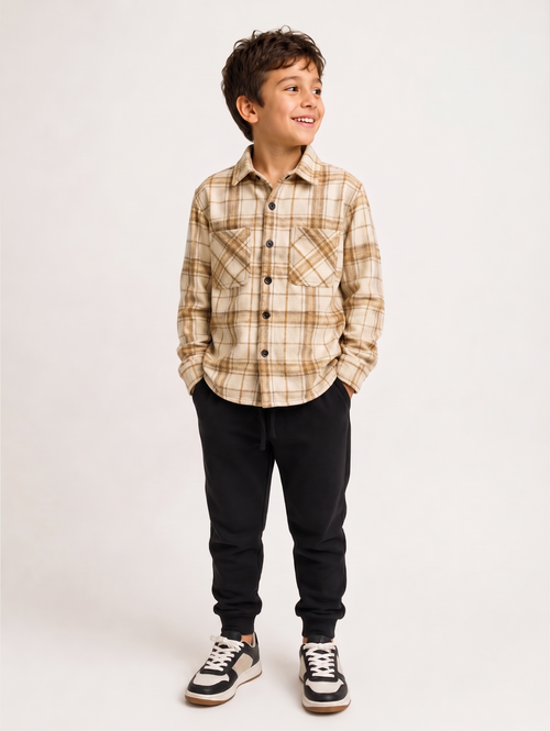Camisa de Franela Infantil