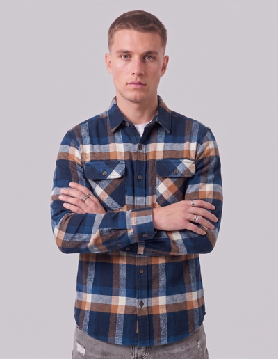 Camisa De Franela Brick